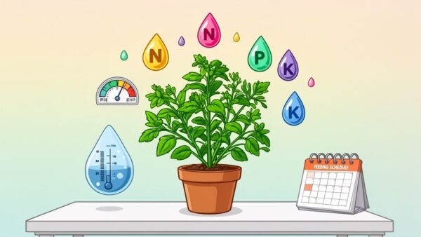 The Best Nutrition for Cannabis Plant Growth at Home