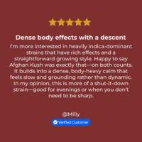 Afghan Kush Seeds review