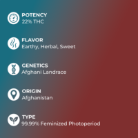 Afghan Kush Seeds specs