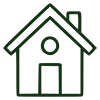 house accordion icon