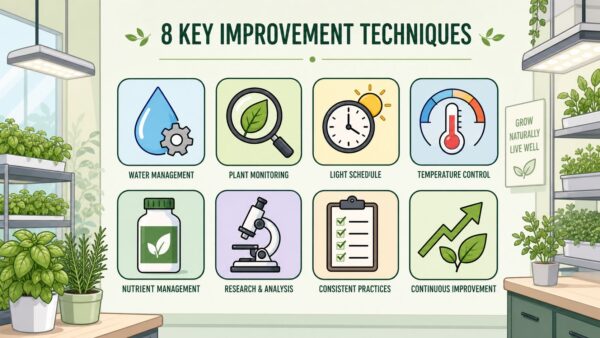 8 Quality Improvement Techniques for Cannabis Cultivation